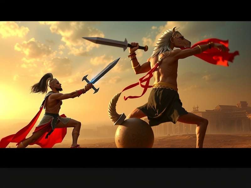 Mewar Mighty Champions Battle Scene